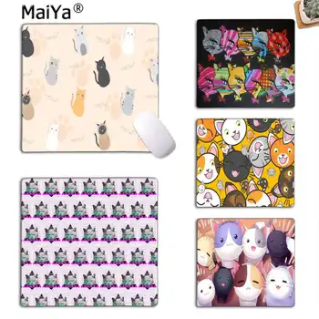 

MaiYa Custom Skin cat head style Customized MousePads Computer Laptop Anime Mouse Mat Top Selling Wholesale Gaming Pad mouse