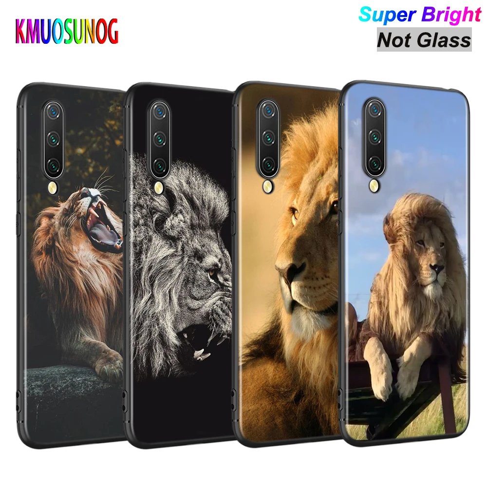 

king tiger lion Silicone Cover For Xiaomi Mi Note 10 Ultra 9T 9 SE A3 Lite Poco X3 NFC M2 Pocophone F1 Pro Phone Case