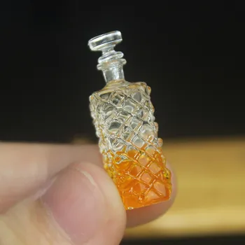 

Dollhouse Miniature Ceramic Transparent Cup Simulation Furniture Model Toys Scene Model Wine Bottle Pretend Play Toy #913