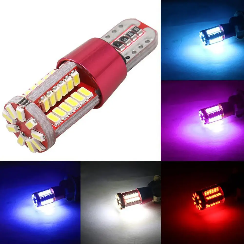 

New 57SMD Canbus T10 W5W LED Car Vehicle DRL Daytime Running Light Width Lamp Bulb Automobile Interior Accessories 