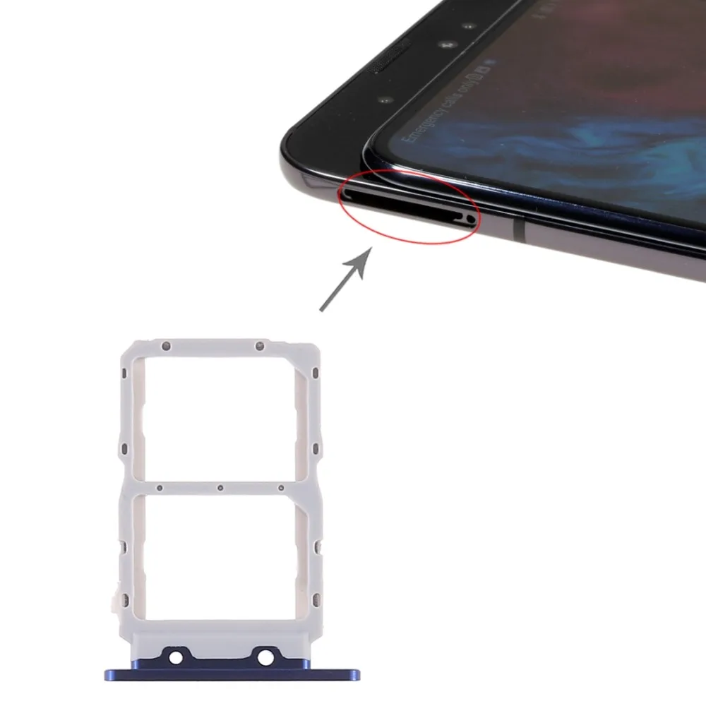 IPartsBuy лоток для sim-карты+ лоток для sim-карты для Huawei Honor Magic 2