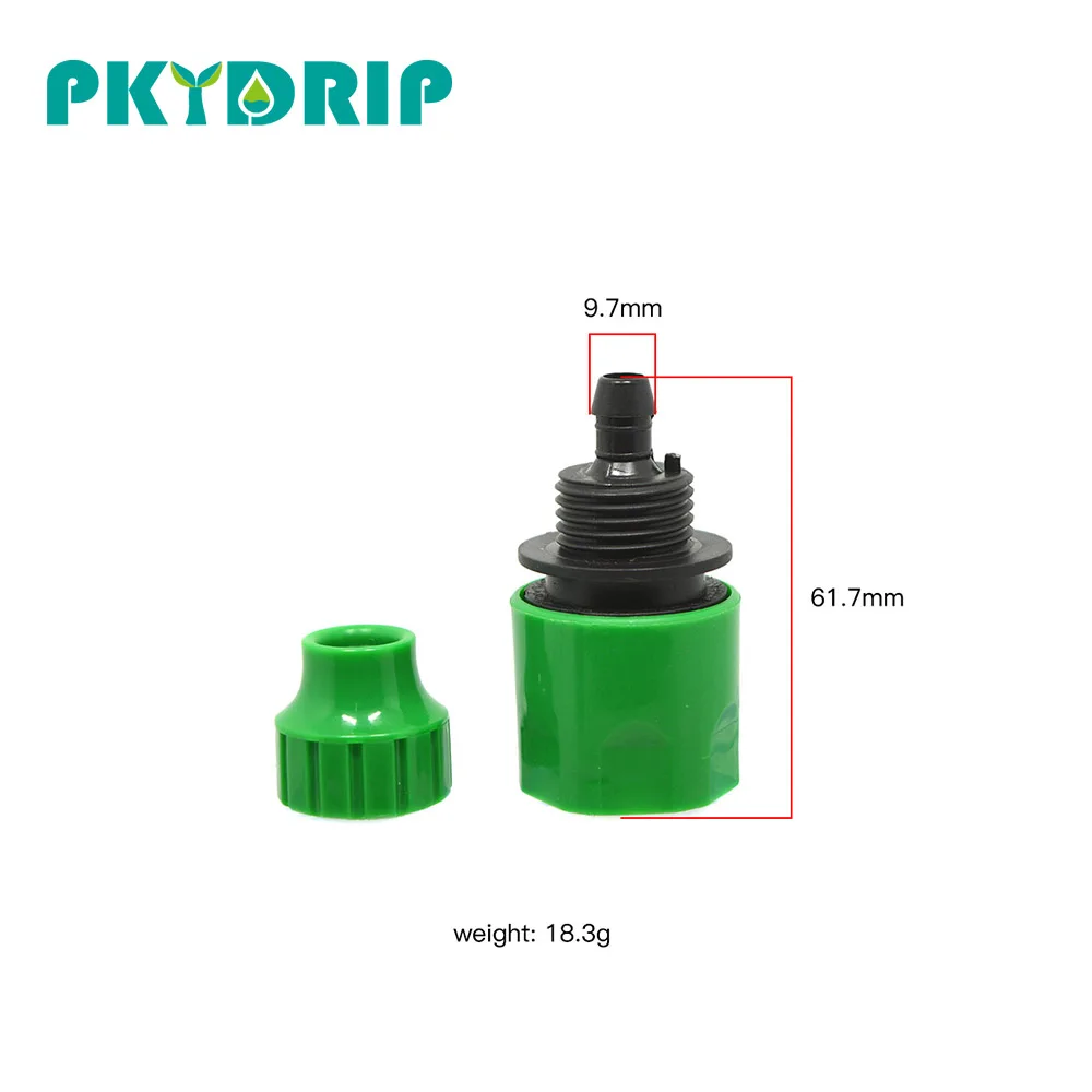PKYDRIP 30 м ПВХ шланг DIY автоматический оросительный набор оранжевый спрей сад капельный полив оросительная система