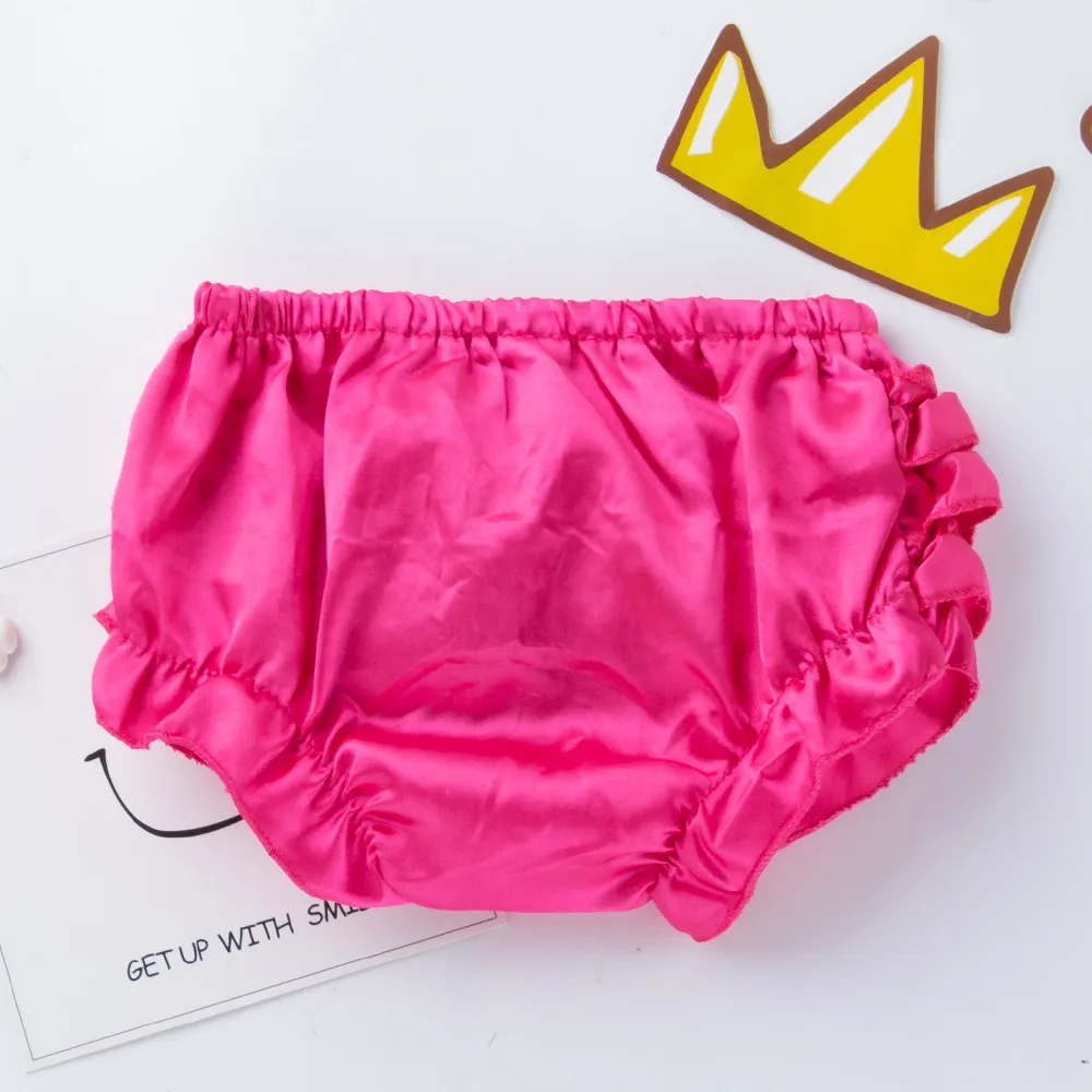 Cute Bowknot Ruffle Bloomer Nappy Underwear Panty Diaper Toddler Baby Infant Girl kid white colour short pants broekjes jongen