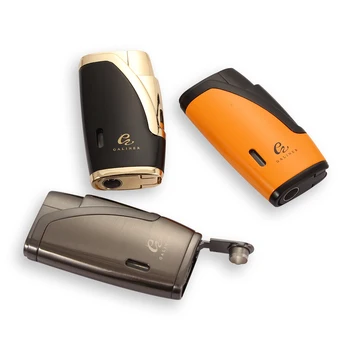 

GALINER Gas Refillable Lighter Windproof Metal Butane Torch Lighters Smoking Gadgets Mini Cigarette Cigar Lighter
