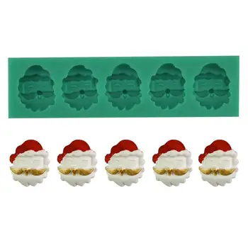 

Santa Claus Silicone Molds Christmas Cake Moulds Chocolate Fondant Mould Cake Decorating Tools Baking Accessories