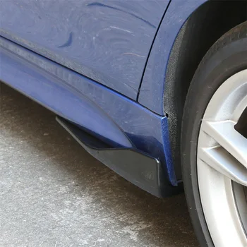 

2PCS Car Mini Rear Spoiler, Bumper Small Surround Rear Lip Decorative Spoiler Easy To Use