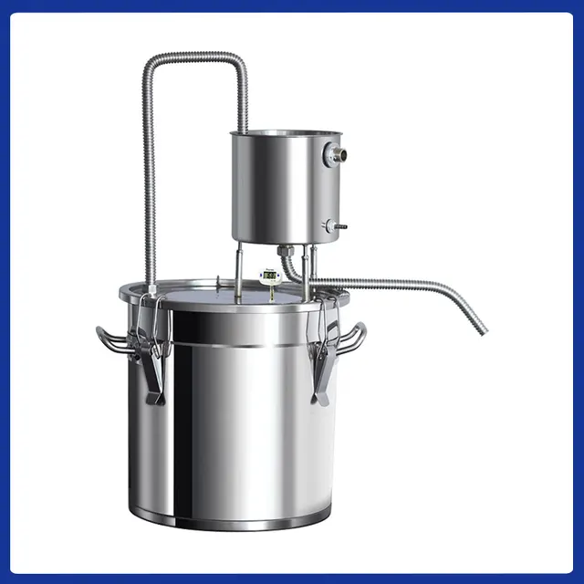 12L Moonshine Home Water Distiller Family Brewing Machine Distillation Brandy Whisky Extraction Hidrolate - Image 2