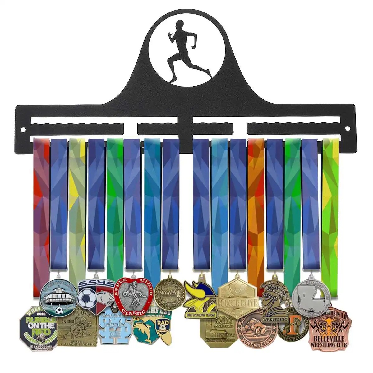 Медаль Вешалка держатель марафон бег спортивные медали дисплей стойки мужские и женские спортивные для настенный украшения медалей респект