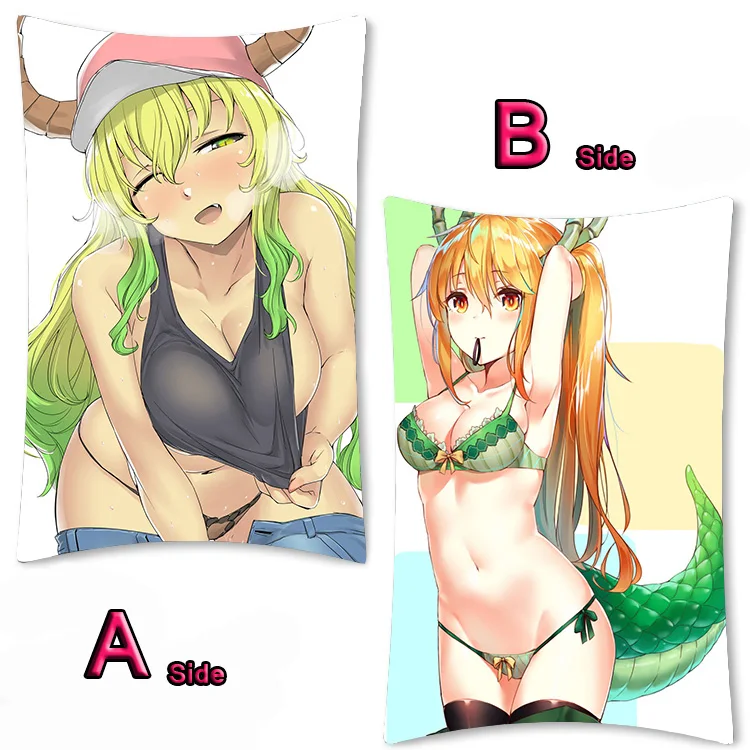24 Аниме Кобаяши: спешлы KannaKamui Dakimakura обниматься тела чехол отаку подушки с пикантным принтовым наволочка 35x55 см - Цвет: 24