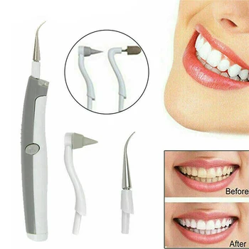 

5 in 1 Electric Ultrasonic Oral Irrigator Acoustic Dental Vibration Stains Calculus Remover Whitening Electric Tooth Cleaner