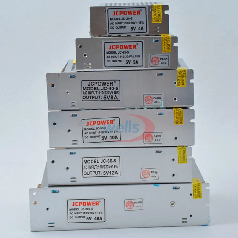 Светодиодный блок питания хорошего качества 5 в пост. Тока 12 В 24 48 с питанием от