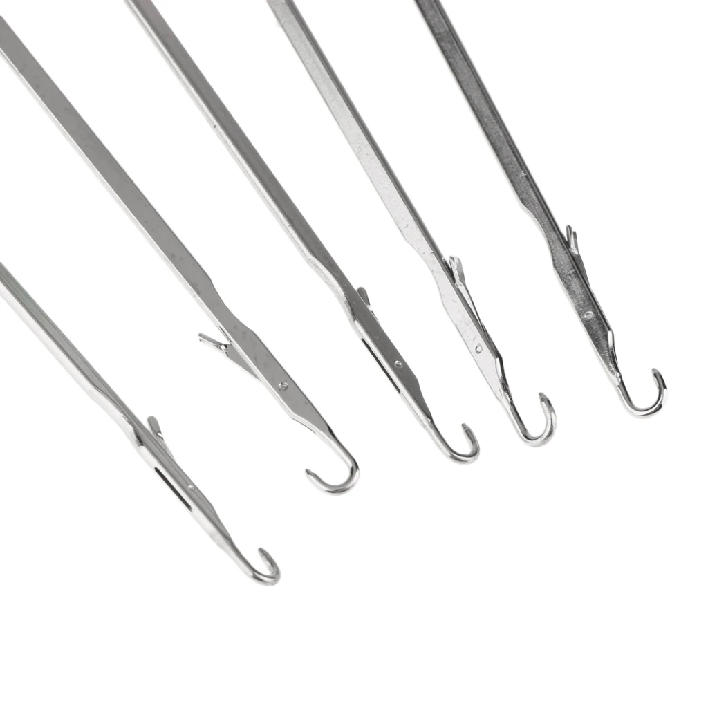 5 Plastic Handle Latch Hook Crochet  Puller for Canvas Mats Rug Craft