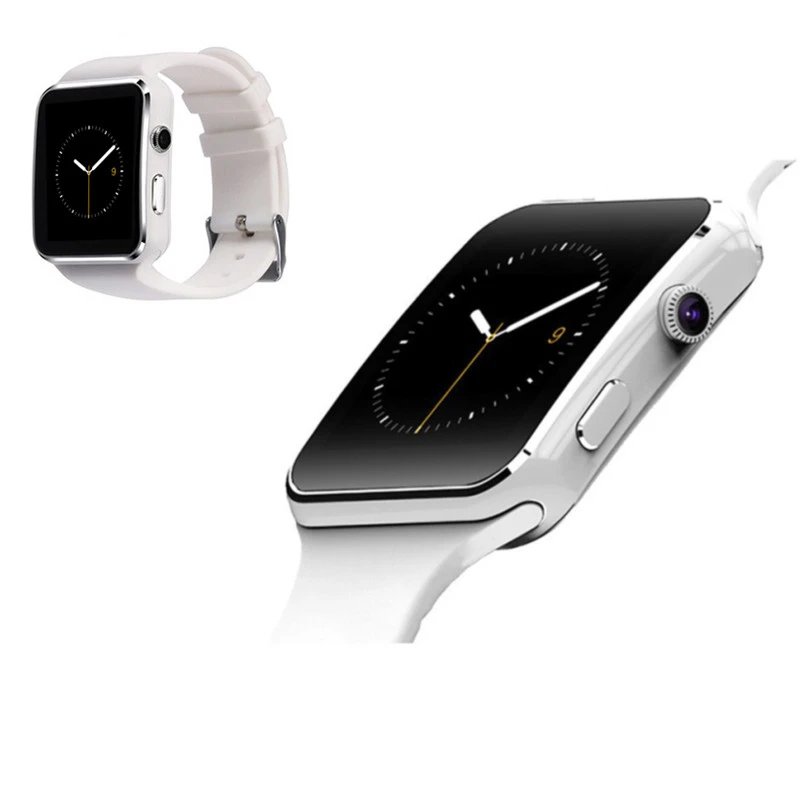 x6 smart watch with camera touch screen