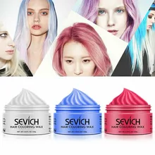 Disposable Hair Color Wax Styling DIY Mud Paste Dye Cream Gel Hair Beauty Easy Clean hair beauty TY99