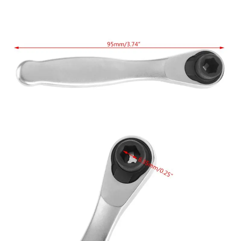 1/" трещотка отвертка с гаечным ключом шестигранный крутящий момент 72 зубца Авто быстрый выпуск