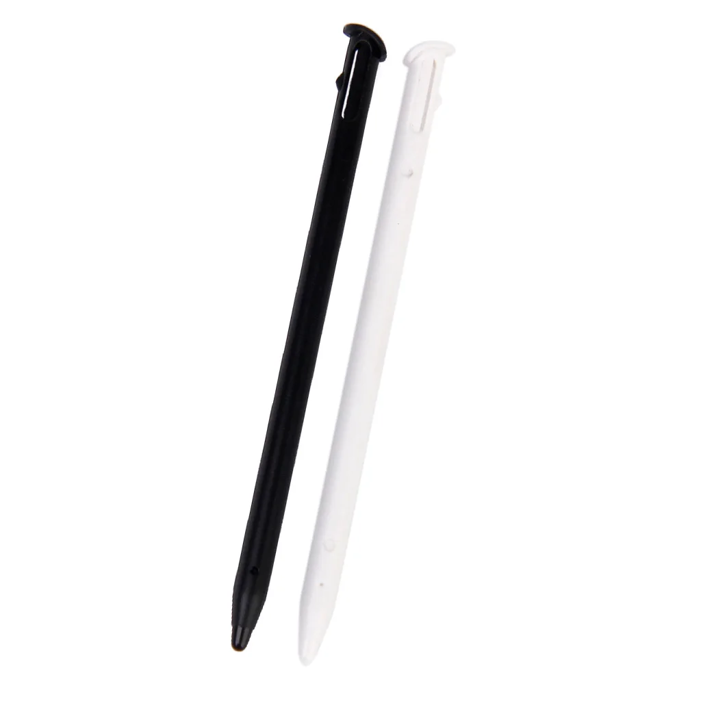 Plastic Stylus Touch Screen Pen for New Nintendo 3DS Accessory Pack of 2 Black and white Plastic Stylus Touch Screen Pen for New Nintendo 3DS Accessory Pack of 2 Black and white