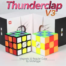 3x3x3 головоломка Magnetc Cube 3x3 MoFangGe Thunderclap V3 M обычный и магнитный магический скоростной Куб Профессиональная Магическая игрушка Cubo