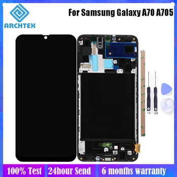 

6.7 inch For Samsung Galaxy A70 LCD Display + Touch Screen with Frame Digitizer Assembly Parts 100% Tested Tools