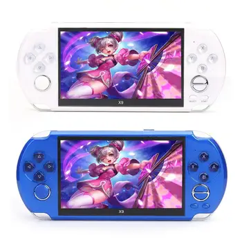 

X9 5 inch Handheld Game Console 8GB Built-in 3000 Classic Games Console Large Screen Retro Video Game Player