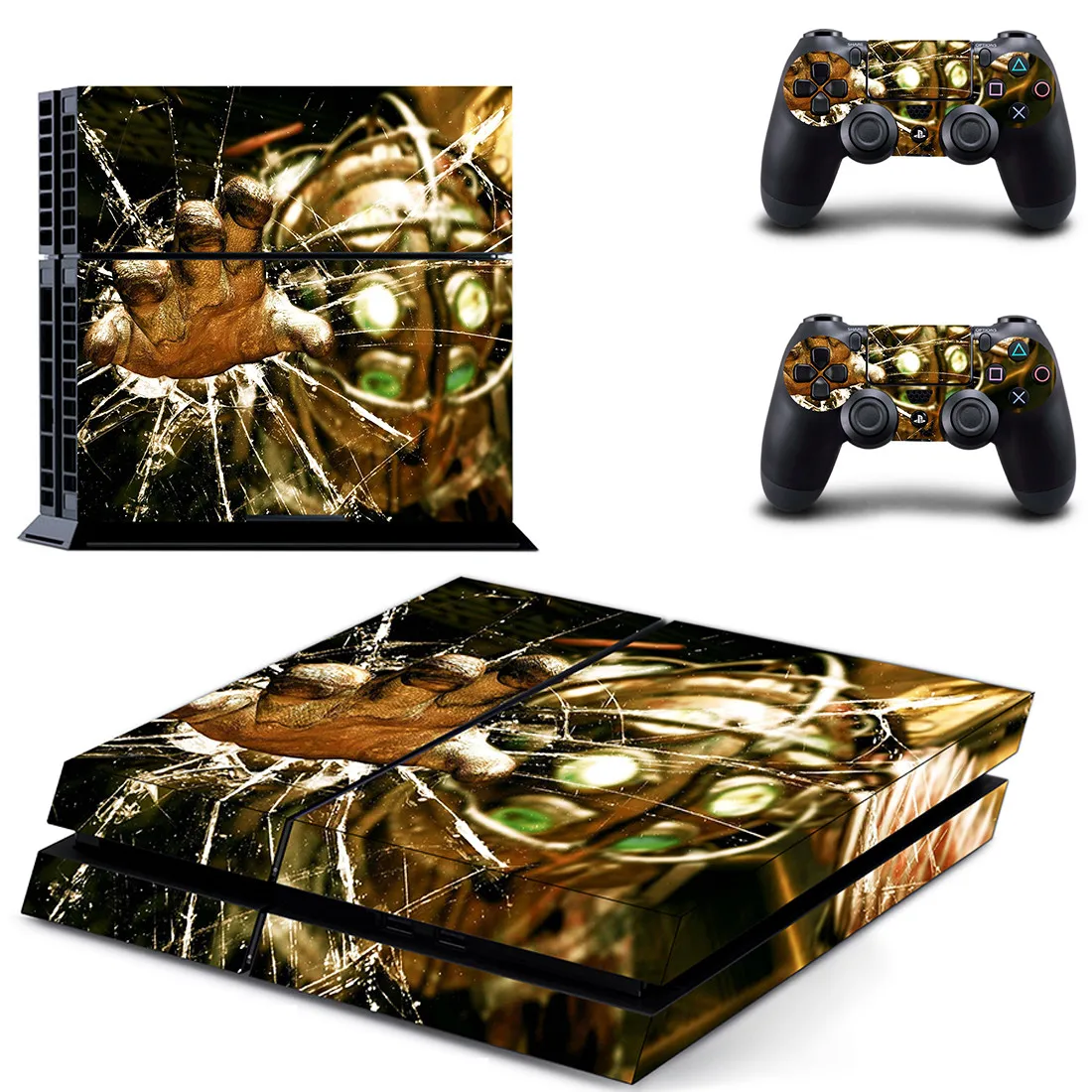 BioShock PS4 Vinly Skin PS 4 стикер Play station 4 наклейки s наклейки Pegatinas Adesivo для консоли playstation 4 и 2 контроллера