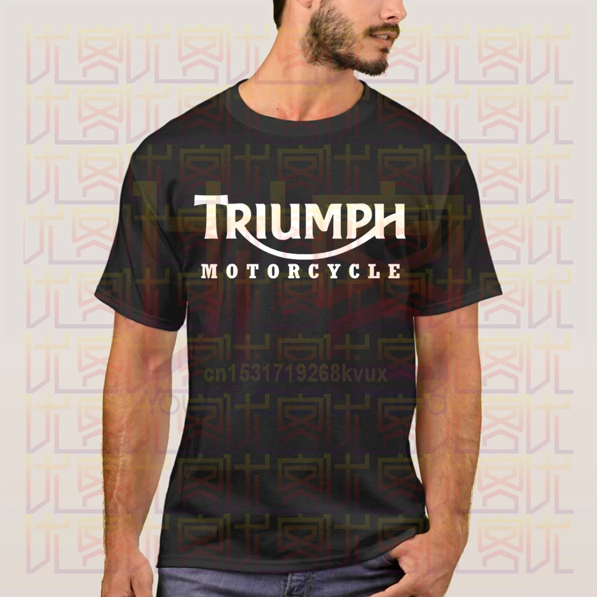 

Triumph Motorcycle Motorbike Lover 2020 Summer Men's Short Sleeve T-Shirt