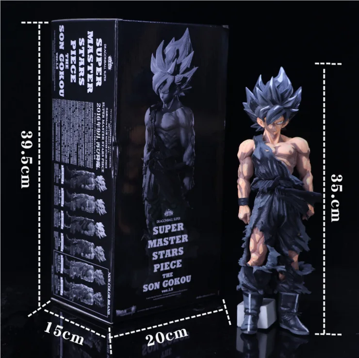 Dragon Ball Super Broly Goku 33 см ПВХ фигурка Рождественская игрушка Dragon Ball Z Аниме Гундам фигурка - Цвет: F