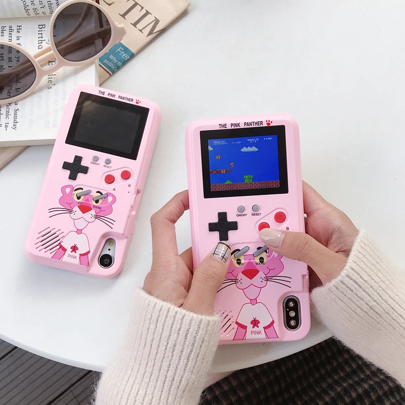 

Color Gaming Phone Case for Apple 6 6S 7 8 X RX case, for iPhone 6P 6SP 7P 8P XS Max case TPU Phone Shell Game Cover