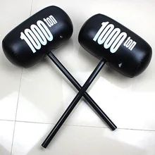 Надувной воздушный молоток, 1 шт., черный надувной молот, игрушка для выдувания рук, для обучения и родителей, для детей, классический подарок, игрушки