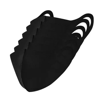 

6pc Kids Facemask Solid Maske Breathable Face Maskswashable And Reusable Children Mascarillas Dustproof Masque Lavable Facemask