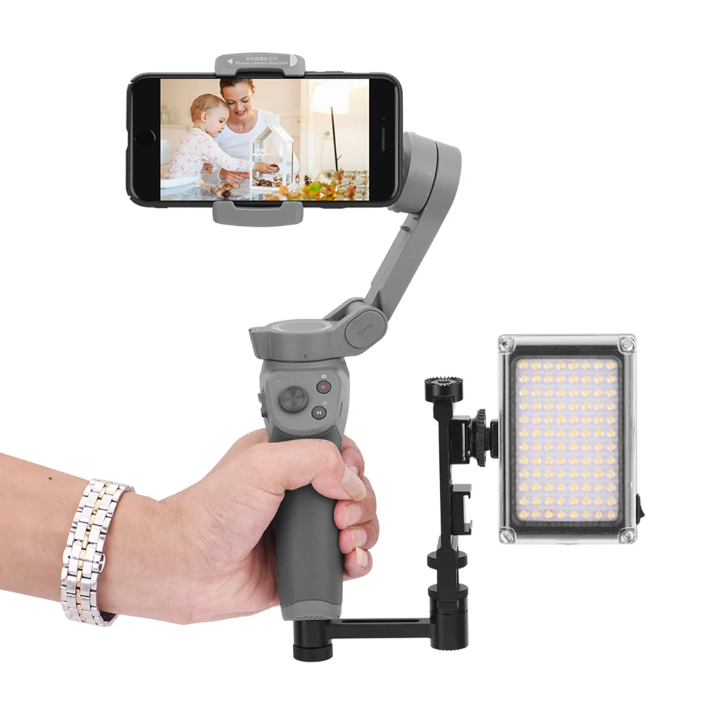 Rotable телефон Кронштейн удлинитель Кронштейн Держатель для DJI Osmo мобильный камера комплект