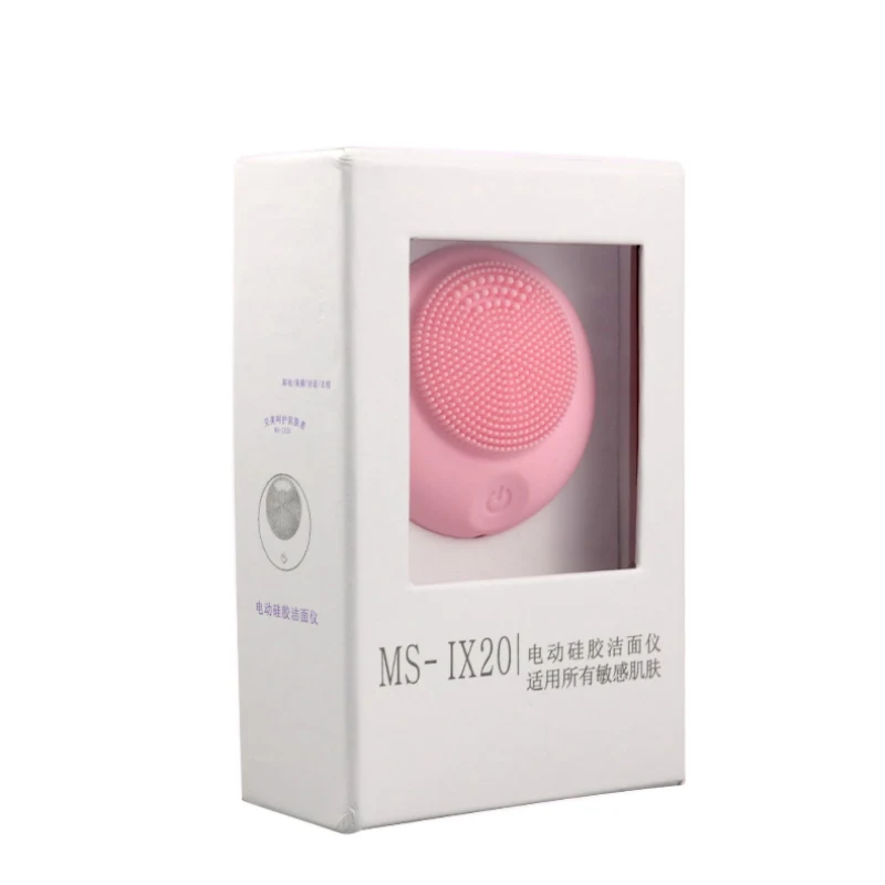 Electric Silicone Cleansing Brush Remove Blackheads Firming Skin Cleaning Pores Cleansing Brush Face Deep cleaning instrument