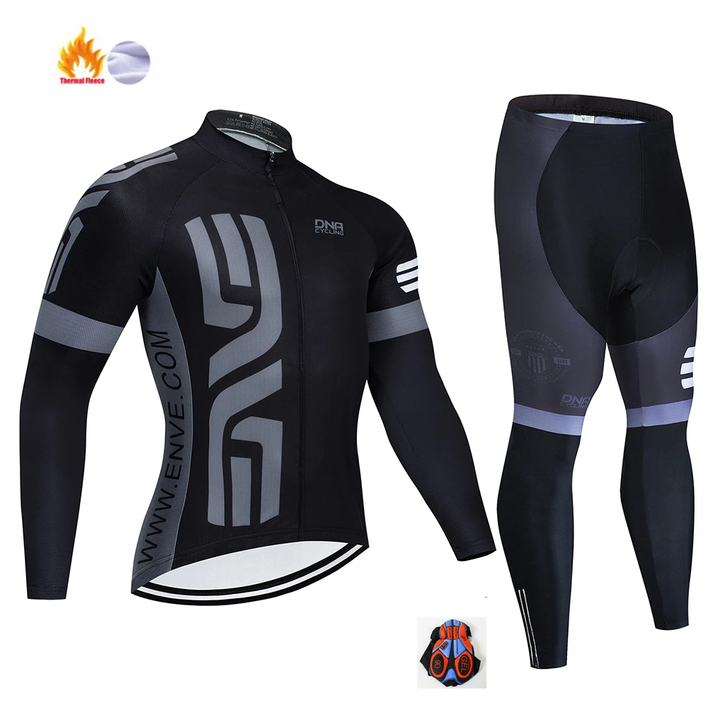 6 Ropa Ciclismo, Мужская зимняя велосипедная Джерси,, длинный рукав, термо флис, одежда для велоспорта, MTB, одежда для велоспорта, гоночные спортивные костюмы ARKEA - Цвет: 6