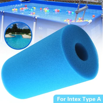 

Reusable Swimming Pool Foam Filter Sponge Roll for Intex B Aquarium Fish Tank Swimming Pool Washable Biofoam Cleaner Foam Filter