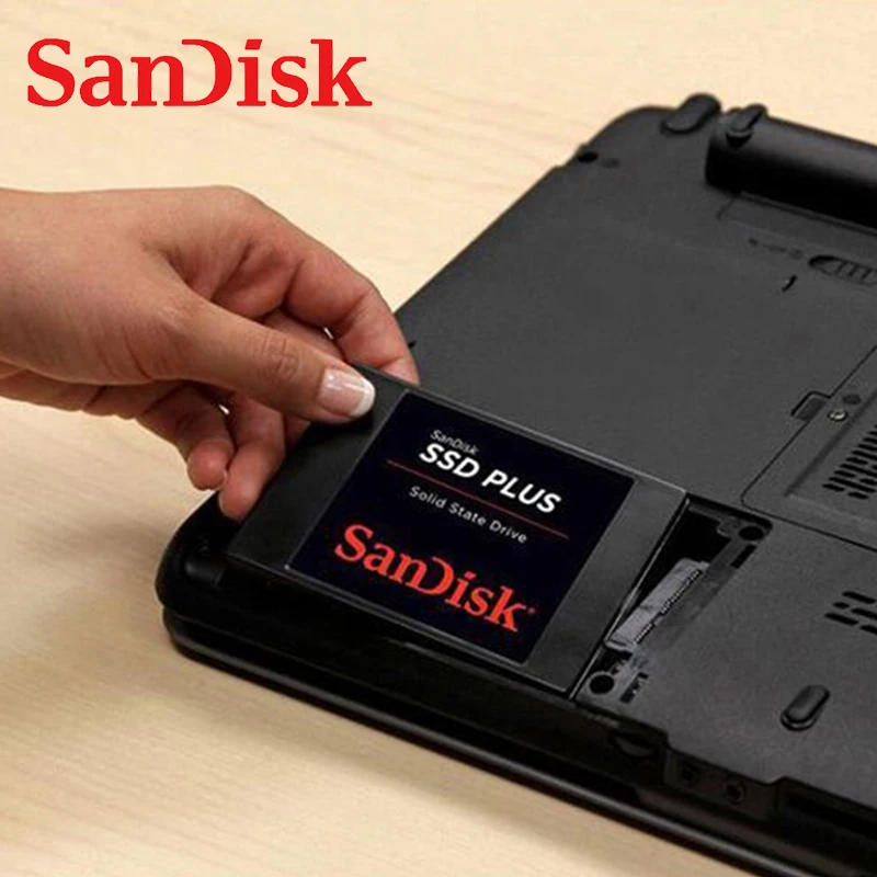 SanDisk SSD PLUS 480 ГБ 240 ГБ Внутренний твердотельный жесткий диск 120 ГБ SATA III 2," жесткий диск для ноутбука компьютера ПК