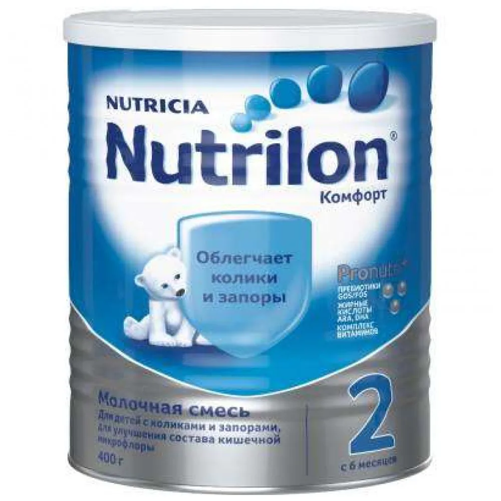 Молочная смесь Nutrilon Комфорт 2 с 6 мес 400 гр