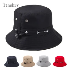 Летняя женская Солнцезащитная шляпа унисекс, рыбацкая Панама, рыбацкая шляпа, мужская шляпа, летняя спортивная мужская шляпа с плоским верхом для улицы