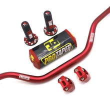 Защитная Подушка на руль ручки руля Pro taper CNC зажим Жир Бар 1-1/" Пита велосипед мотоцикл для мотокросса 28 мм для KTM SX SXF EXC xcw EXCF