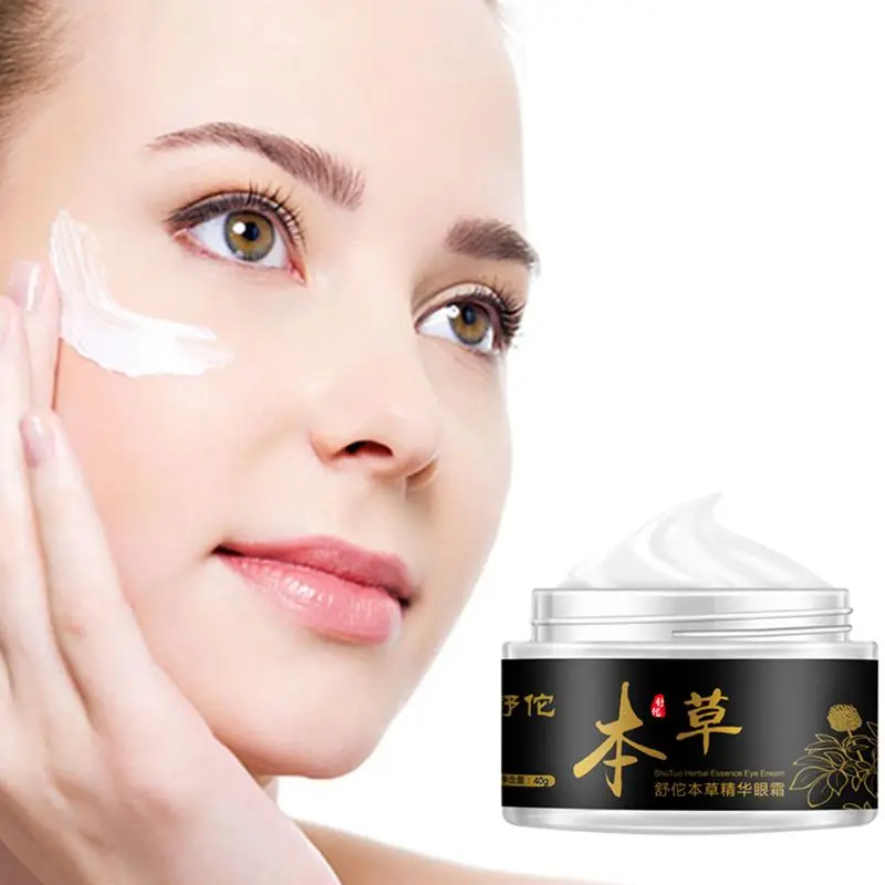 30G Herbal Essence/Horse Oil Anti-Wrinkle Eye Cream Moisturizer Firming Nourish Remove Dark Circles Lifting Whitening Skin Care