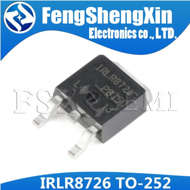 

100pcs/lot IRLR8726 LR8726 IRLR8726TRPBF IRLR8726PBF TO-252 HEXFET Power MOSFET