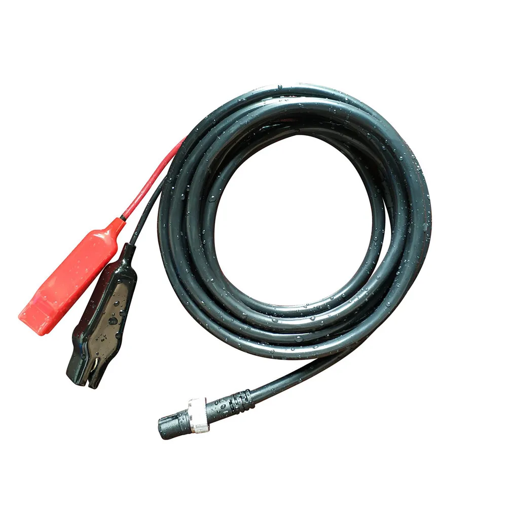 3M Power Cord for Daiwa/ Shimano Electric Fishing Reels Power Cable Battery  Connecting Line Double Connectors