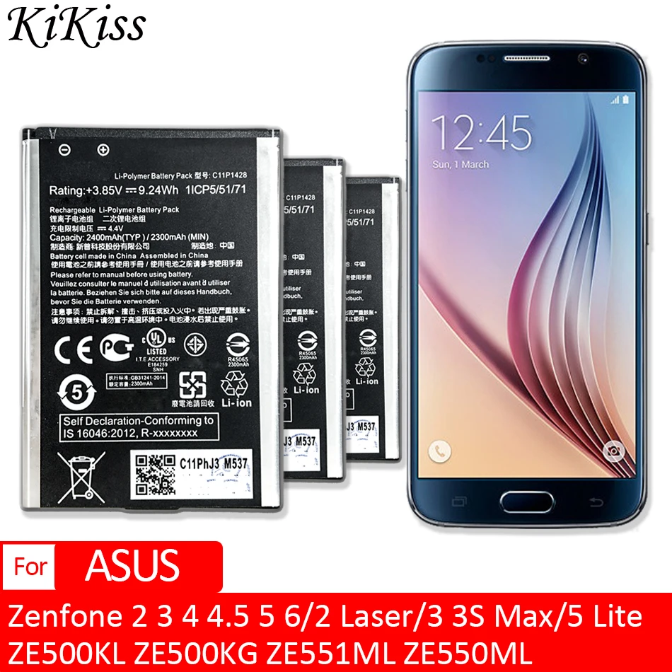 Asus Zenfone 2 Ze551ml Battery Z00ad | Asus Zenfone 2 Laser Ze500kl Battery  - Mobile Phone Batteries - Aliexpress