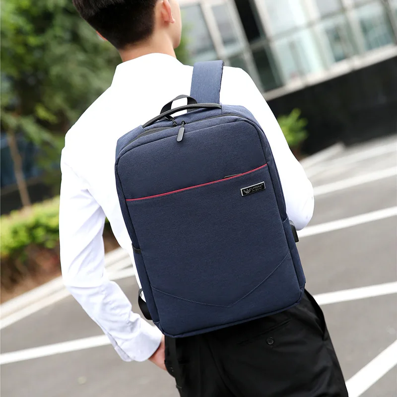 

Waterproof Backpack Nylon Zipper Casual Business-Slung Trolley Luggage Computer Backpack College School Bag