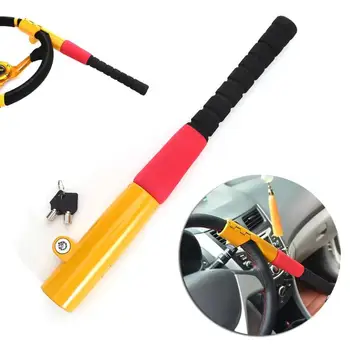 

1Pcs Car Steering Wheel Lock Baseball Lock Auto Security Steering Wheel Lock Car Alarm Anti-theft Device Personal Safety
