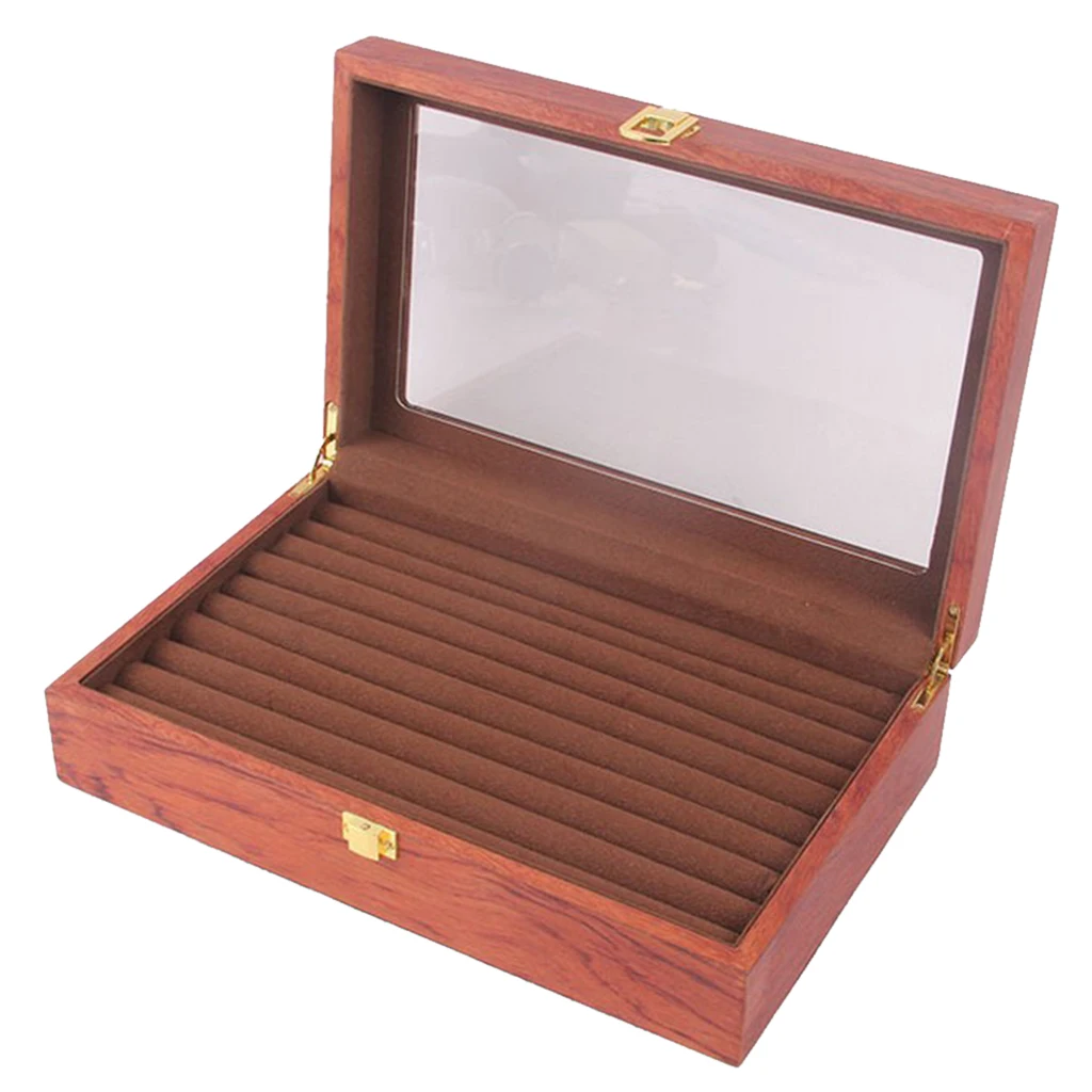 Earrings Rings Jewellery Display Storage Box Tray Show Case Organiser Holder