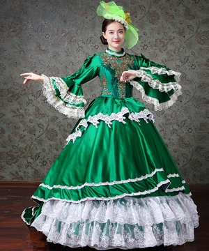 Marie платье Антуанетты платье, в стиле рококо барокко маскарадный старинный костюм 18-й век Викторианский кринолин бальное и свадебное платье - Цвет: image color