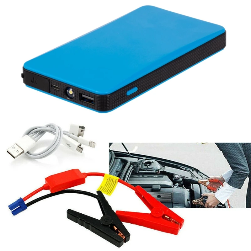 12V многофункциональный автомобильный стартер зарядное устройство power Bank Booster