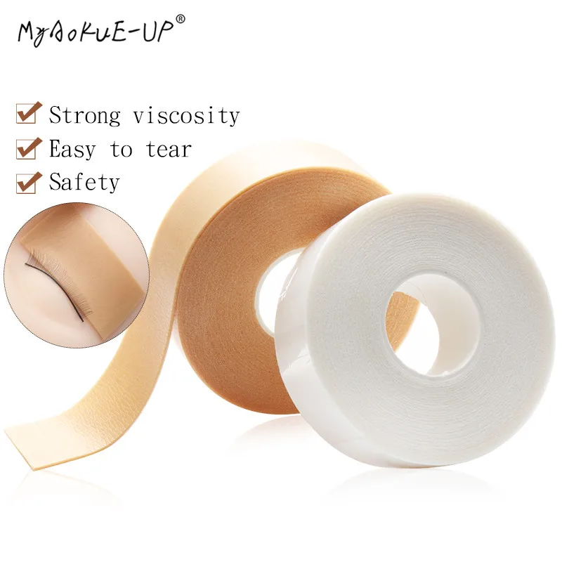 1 pc White and brown Foam tape Eye pads For Eyelash Extension Grafting