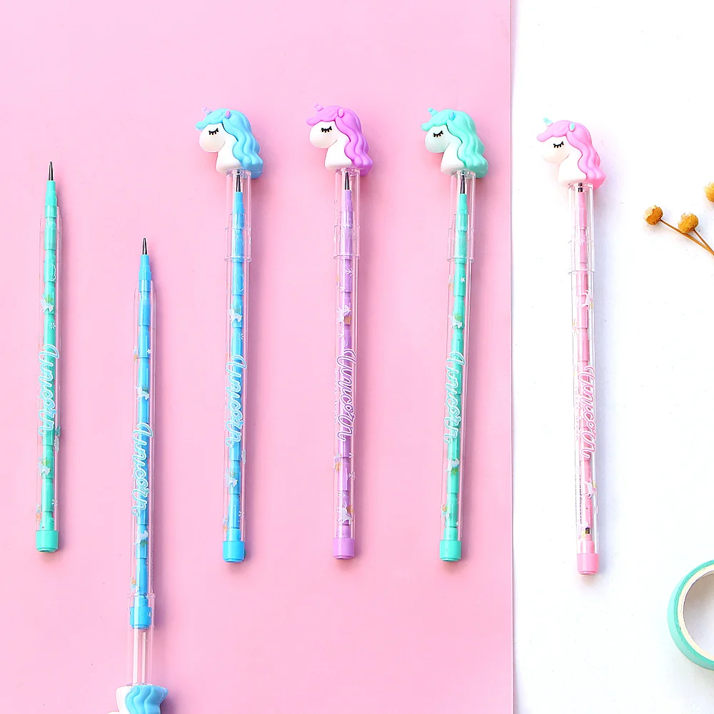 4 шт./компл. мультяшный Радужный Единорог силиконовые пулевые головки яйца