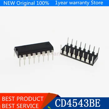 

20pcs/lot CD4543BE DIP-16 LCD driver decoder chip CMOS 4543 new original