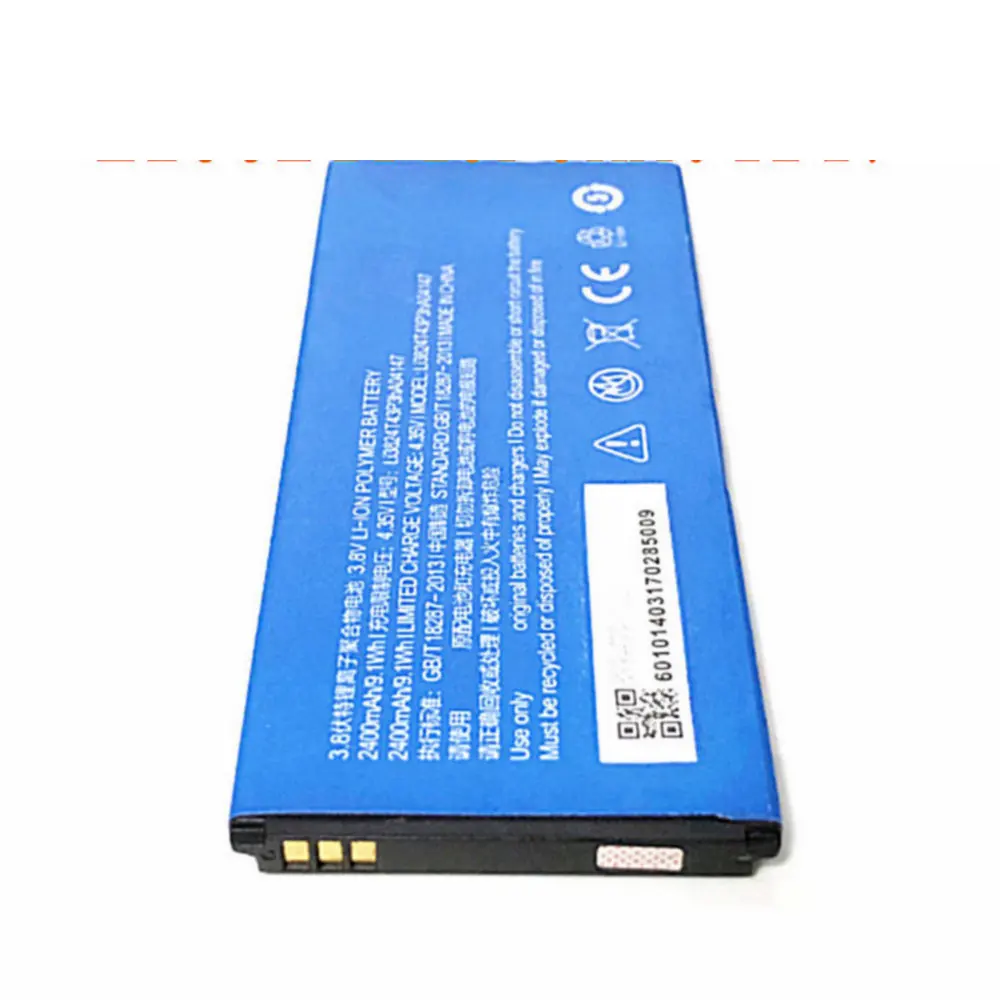 Аккумулятор Li3824T43P3hA04147 2400 мАч для ZTE Blade HN V993W V5 V5S N918ST U9180 V N9180|Аккумуляторы